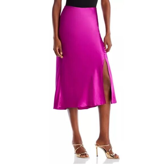 Rails Maya Midi Skirt in Magenta NWT Size Small - Picture 1 of 8